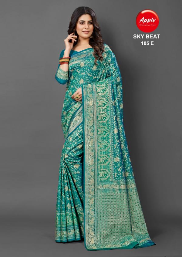 Apple Sky Beat 105 Festival Wear Silk Saree Collection